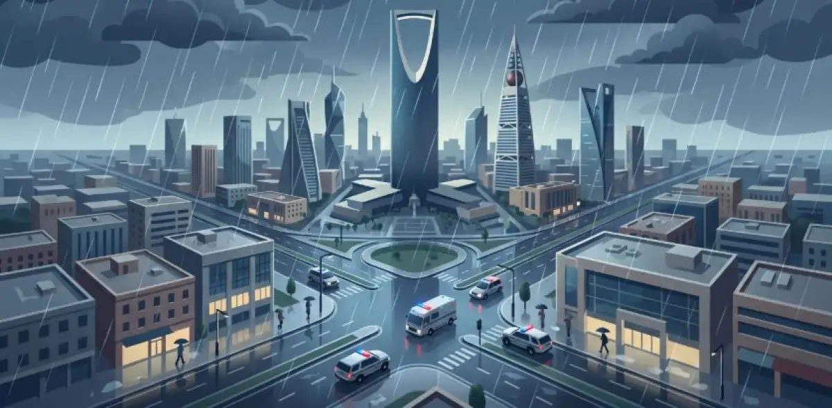 الوطني للأرصاد يحذر سكان الرياض من حالة مطرية غزيرة حتى الاثنين