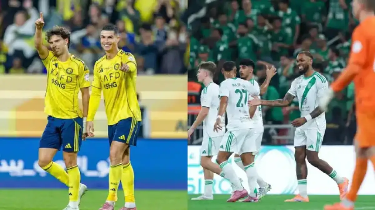 النصر يقلب الطاولة على الأهلي وبدل الممر الشرفي اربع كلمات ونظارة شمسية تقلب المعادلة