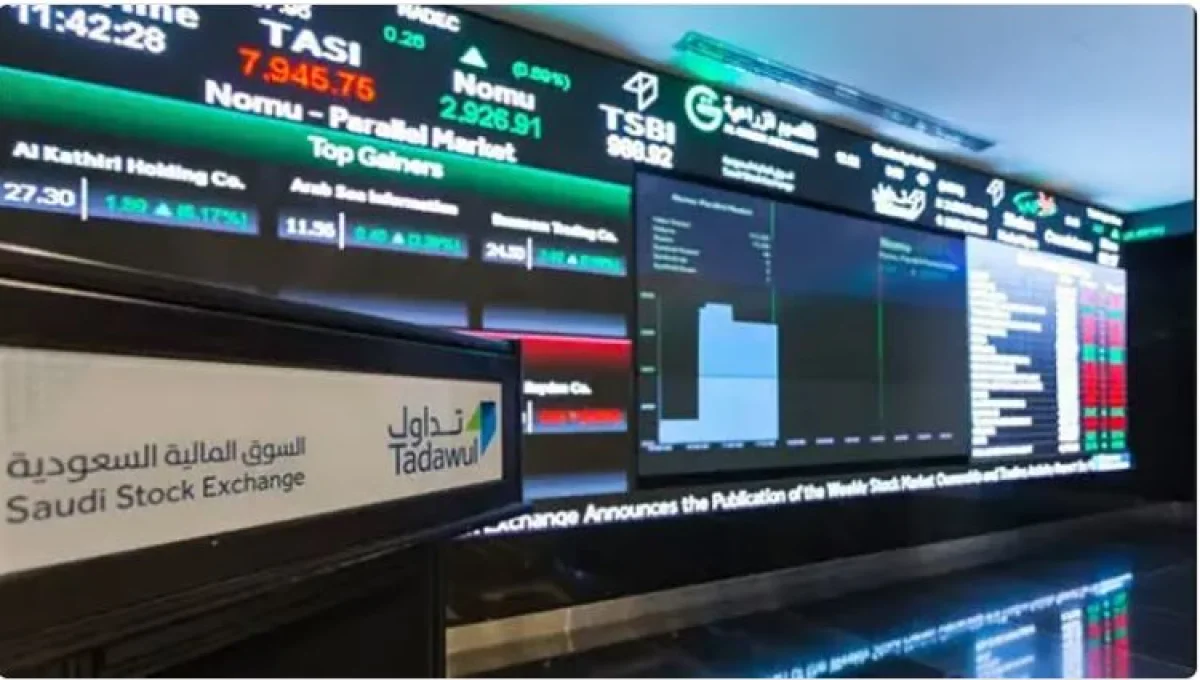 استمرار المكاسب في تاسي وارتفاع جماعي للأسهم بقيادة ارامكو وهذا اخر تحديث قبل اغلاق جلسة التداول