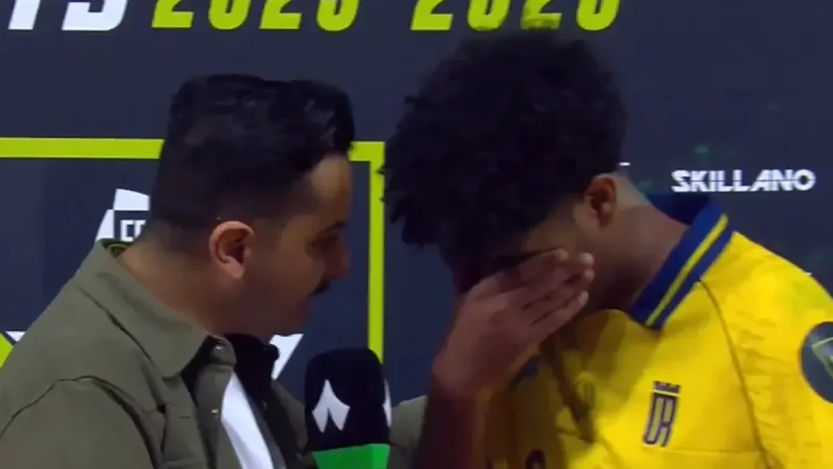 القصة الكاملة لدموع لاعب كرة يمني اشعلت السعودية ووضعته على رأس المطلوبين