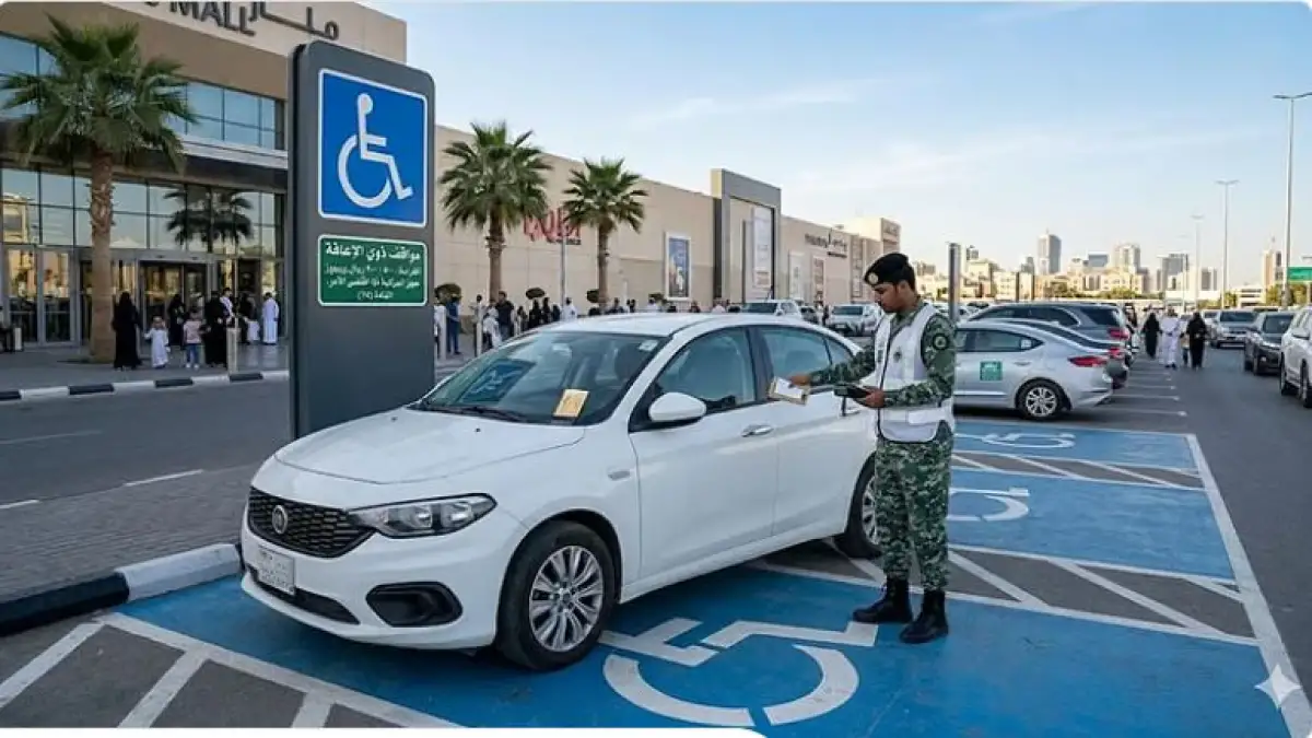 حملة واسعة يبدأها المرور السعودي لتوقيف السيارات والسائقين بسبب مخالفات التوقف الخاطئ