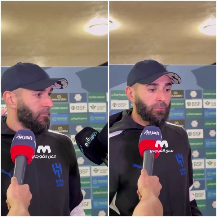 تسريب فيديو لبنزيما يصدم فيه جماهير الاتحاد بطريقة توديعه لزملائه في النادي