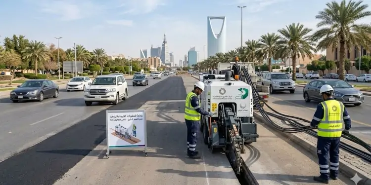 اغلاق كل الحفريات بشكل نهائي في الرياض