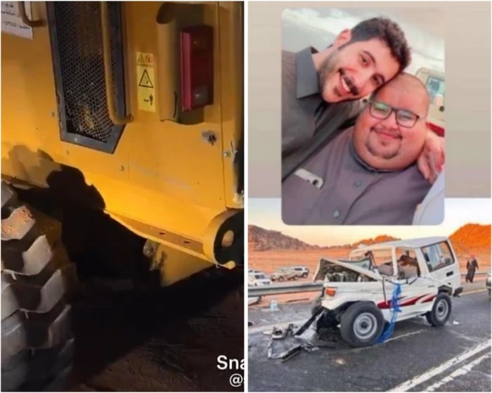 فيديو من زاوية مختلفة يكشف من المخطي في حادث اصطدام أبو مرداع