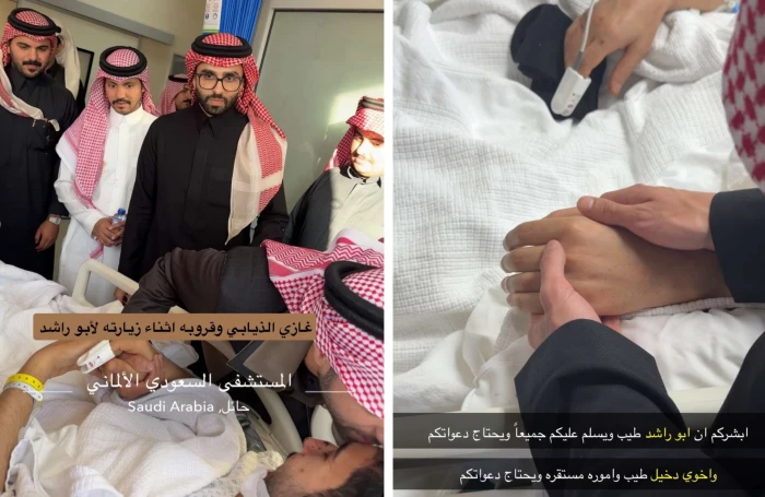 أبو حصة يروي لغازي الذيابي اخر لحظات أبو مرداع والموضوع الذي دار بينهم في السيارة 