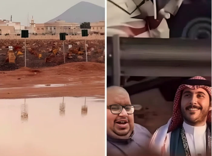 فيديو مؤثر لزيارة ابو حصة لأبو مرداع في المقبرة فور خروجه من المستشفى 