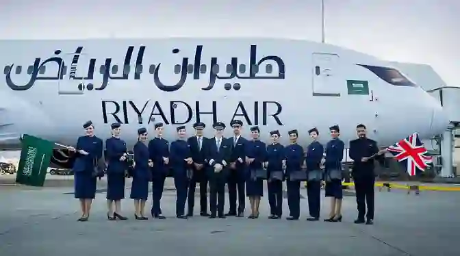 هذا ما حدث بعد إنطلاق أول رحلة من رحلات طيران الرياض الى لندن 