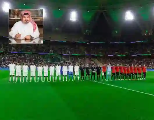 تصريح ناري من عبد الرحمن بن مساعد بعد خسارة الاخضر أمام مصر في جدة