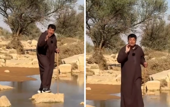 البسو ولبس عيالكم برد الأزيرق بدأ وبرده ما يرحم ويستمر في الرياض حتى هذا التاريخ 