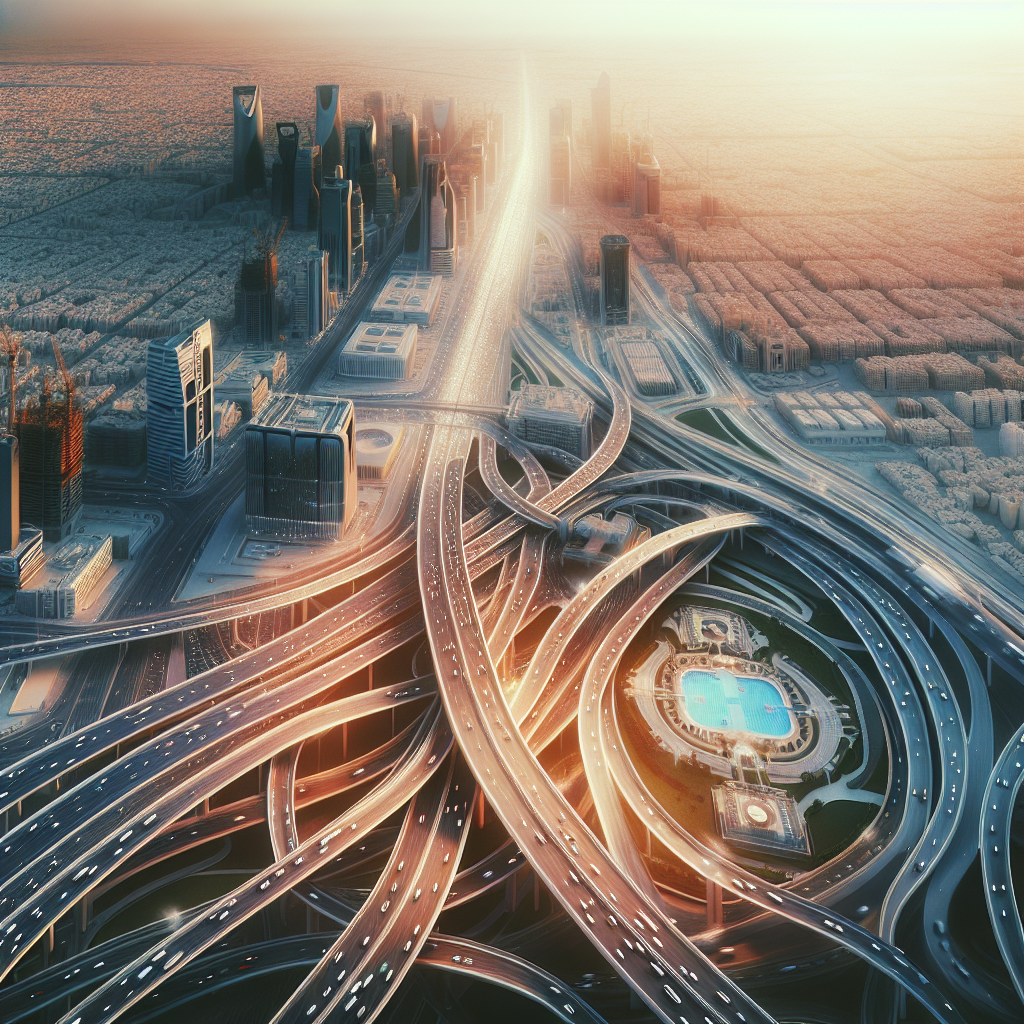 برنامج شامل لتطوير محاور الطرق الدائرية والرئيسية في الرياض بحلول 2030